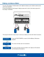 Preview for 33 page of PulseTec Ultima 250 Duo Instruction Manual