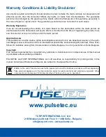 Preview for 40 page of PulseTec ULTIMA 400 DUO Instruction Manual