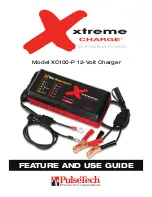 Предварительный просмотр 1 страницы PulseTech XtremeCharge XC100-P Feature And Use Manual