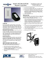 PulseWorx KPC 8 Series Installation Manual And Owner'S Manual preview