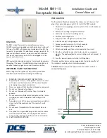 PulseWorx RM1-15 Installation Manual And Owner'S Manual preview