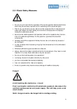 Preview for 5 page of Pulsotronic MESEP VA digital 50 Manual