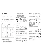 Puma HRM S1 User Manual предпросмотр