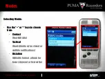 Preview for 9 page of Puma Puma-5 Setup And Usage