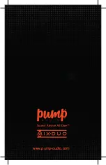 Предварительный просмотр 96 страницы pump audio Mix DUO Manual