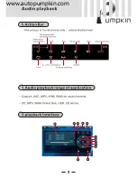 Preview for 10 page of Pumpkin Car A/V & Navigation System User Manual