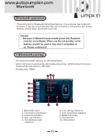 Preview for 12 page of Pumpkin Car A/V & Navigation System User Manual