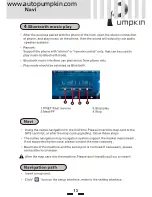 Preview for 14 page of Pumpkin Car A/V & Navigation System User Manual