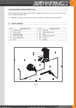 Предварительный просмотр 15 страницы Pumps Australia K130 User Manual