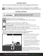 Preview for 3 page of PumpSpy PS2000 Installation And Operating Instructions Manual