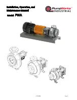 PumpWorks Industrial PWA Installation, Operation And Maintenance Manual preview