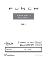 Preview for 1 page of punch PMX-3 Installation & Operation Manual