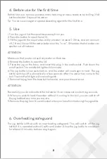 Preview for 8 page of Punktal PK-3645JI Manual