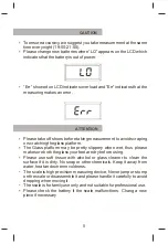 Предварительный просмотр 6 страницы Punktal PK-43BAL Instructions For Use Manual