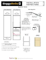 PupGear Original doggydocks Installation Instructions preview