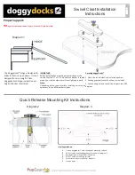 Preview for 3 page of PupGear Original doggydocks Installation Instructions