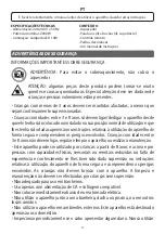 Preview for 22 page of Pur Line CHE600 User Manual