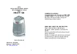 Preview for 8 page of Pur Line HEATY 126 Instruction Manual