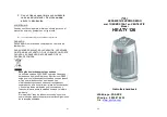 Preview for 21 page of Pur Line HEATY 126 Instruction Manual