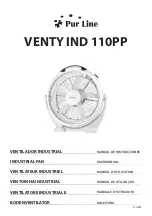 Preview for 1 page of Pur Line VENTY IND 110PP User Manual