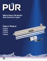 PUR PUV15H Owner'S Manual предпросмотр