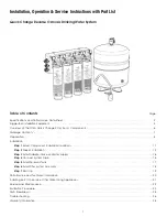 Предварительный просмотр 3 страницы Pura QCRO4V-50 Operating/Service Instructions Manual