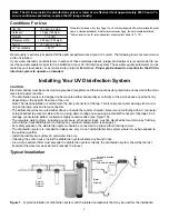 Preview for 3 page of Pura UVSS-10 Installation Manual