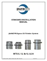 Preview for 1 page of puraDYN Millennium Technology Series Standard Installation Manual