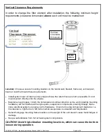 Preview for 5 page of puraDYN Millennium Technology Series Standard Installation Manual