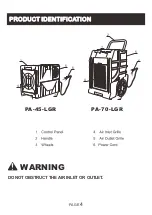 Preview for 4 page of PURAERO PA-45-LGR Owner'S Manual