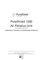 Purafil PuraShield 1000 Installation, Operation & Maintenance Manual preview