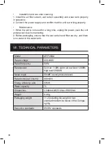 Preview for 40 page of PuraLuft ARP-800A Instructions For Use Manual