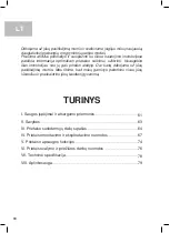 Preview for 62 page of PuraLuft ARP-800A Instructions For Use Manual