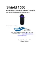 Предварительный просмотр 1 страницы Puralytics Shield 1500 Owner'S Manual