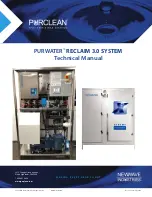 Purclean PURWATER RECLAIM 3.0 Technical Manual предпросмотр