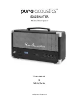 Предварительный просмотр 1 страницы Pure Acoustics EDGEWATER User Manual