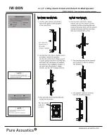 Предварительный просмотр 2 страницы Pure Acoustics IW-80N Owner'S Manual