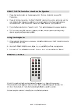 Preview for 4 page of Pure Acoustics MCP-20BT User And Safety Manuallines