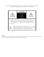 Preview for 2 page of Pure Acoustics MCP-75BT User Manual