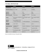 Preview for 4 page of Pure Acoustics NOBLE SERIES Owner'S Manual