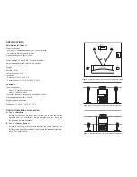 Предварительный просмотр 2 страницы Pure Acoustics Pure acoustics Loudspeakers Owner'S Manual