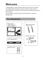 Предварительный просмотр 7 страницы Pure Acoustics SBAR-810BT Manual