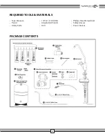 Preview for 3 page of Pure Blue H20 PB-TLRO4H50T Instruction Manual