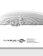 Preview for 16 page of Pure Blue H20 PB-TLRO4H50T Instruction Manual