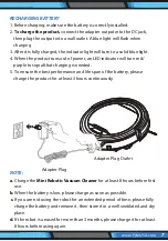 Preview for 7 page of Pure Clean PUCRC25 User Manual