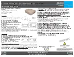 Preview for 1 page of Pure Comfort 6004QRB Quick Start Manual