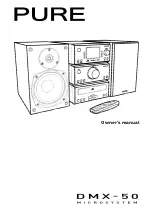 Предварительный просмотр 1 страницы Pure Digital DMX-50 Owner'S Manual