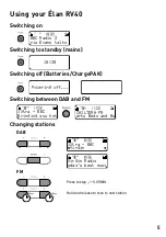 Предварительный просмотр 7 страницы Pure Digital Elan RV40 Owner'S Manual