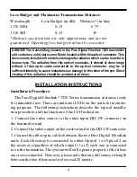 Предварительный просмотр 5 страницы Pure Digital Fiberlink 7250 User Manual