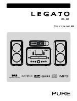 Предварительный просмотр 1 страницы Pure Digital LEGATO CD-40 Owner'S Manual